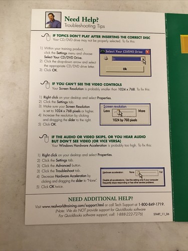 Mastering QuickBooks For Construction 3 CD's/DVD - Picture 8 of 8