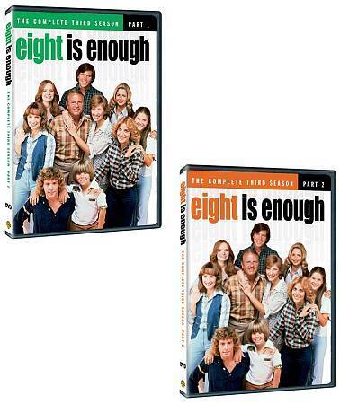 EIGHT IS ENOUGH: THE COMPLETE THIRD SEASON NEW DVD - Picture 1 of 1
