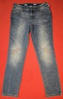 🌟 Love Fire Women's Juniors Size 12 Blue Skinny Medium Wash Stretch Denim Jeans — photo 1