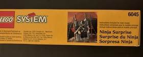 LEGO SYSTEM 6045 NEW IN SEALED BOX NINJA CASTLE - NINJA SURPRISE