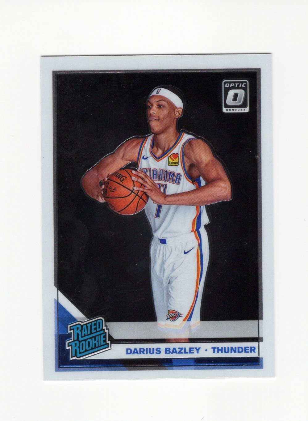 2019-20 Donruss Optic #156 Darius Bazley Holo