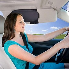 Anti-Glare Vehicle Visor Sunshade Extender for Cars Vans
