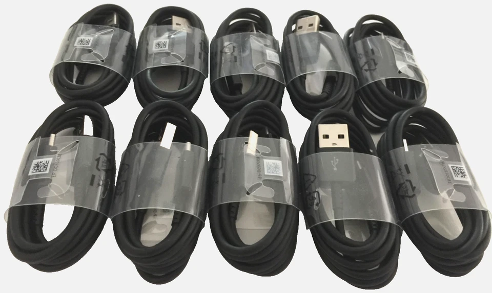 Cable USB a USB-C Samsung de 1 metro (lote de 10) negro Foto 2 de 3