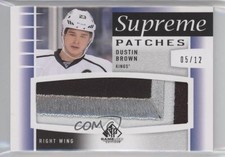 2013-14 SP Game Used Edition Supreme Patch 5/12 Dustin Brown #SP-BR Patch 2d8