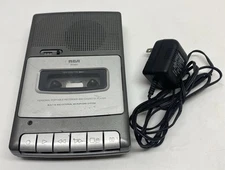 RCA RP3503A  Portable Recorder & Cassette Tape Player Tested W/ Power Supply