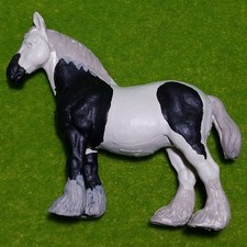 ⭐️CUSTOM BRITAINS 1:32 Gypsy Vanner Horse - SEE DESCRIPTION Shire Farm Animals