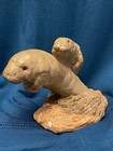 Vtg Manatee Resin Figurine Sculpture Fugure Manatees Decorative Marine Mom Baby — photo 2