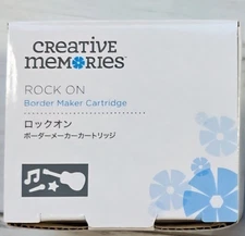 Creative Memories Rock On Border Maker Cartridge Punch - BMC System