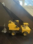 Tonka Mighty Tonka Pressed Steel Yellow Crane Truck Construction Toy