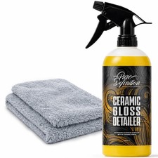 Ceramic Detailer Car Wax Gloss Spray Sealant Coating Vehicle Water Beading 500ml