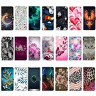 Moon Flower Butterfly Wallet Phone Case For Samsung S25 S26 Ultra S25 FE Edge