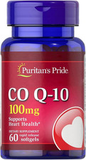 Puritan'S Pride Coenzyme Coq10 100Mg, Dietary Supplement for Heart Health, Blood