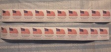 20 Forever Flag Stamps From  Roll, Free 1st Class Shipping In Security Envelope