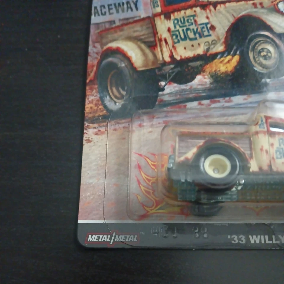 Hot Wheels DRAG STRIP DEMONS, '33 WILLYS, Premium, Car Culture, Rust Bucket, 2B Foto 2 de 4