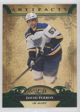 2020-21 Upper Deck Artifacts Emerald 22/99 David Perron #50 7i6