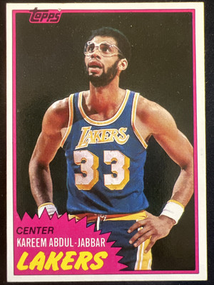 1981-82 Topps - #20 Kareem Abdul-Jabbar