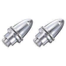 2PCS 4mm RC Plane Airplane Spinners, Extrusion Propeller Adapter Saver