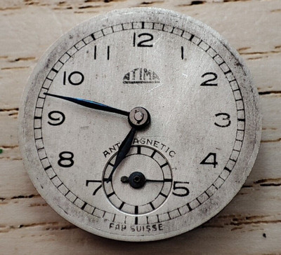 Atima Watch movement - 19.9 mm - for parts and spares