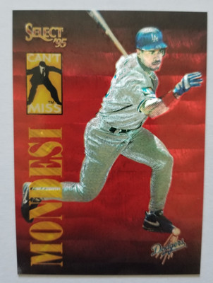 1995 Select Can't Miss #CM4 Raul Mondesi Los Angeles Dodgers