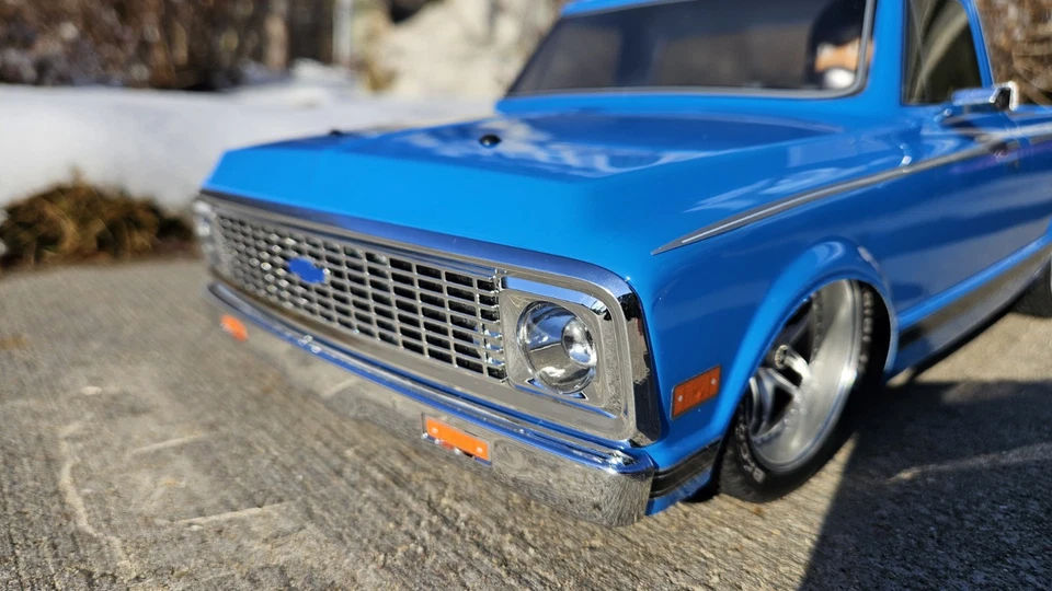 NEW! Custom RC Vaterra 1972 Chevy C10 Body Set VTR230059 for V100 4Tec - READ! - Image 3 of 4