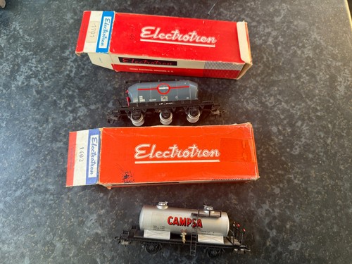 Electrotren HO 2er Set Spanische RENFE Kesselwagen Campsa 1701 Transfesa 1402 | Condition: Used