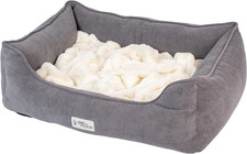 Calming Cuddler Dog  Cat Bed  Anti-Anxiety Dog Bed for Small Dogs; Cats  Loos