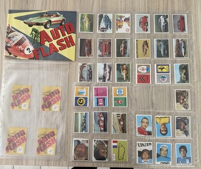 COX INTERNATIONAL - Auto Flash - 1972 - KOMPLETT - Album + Sticker - ungeklebt