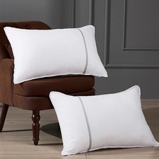 King Size Pillows Set of 2, Firm Hotel Pillows for Sleeping, Cooling Bed Pillow