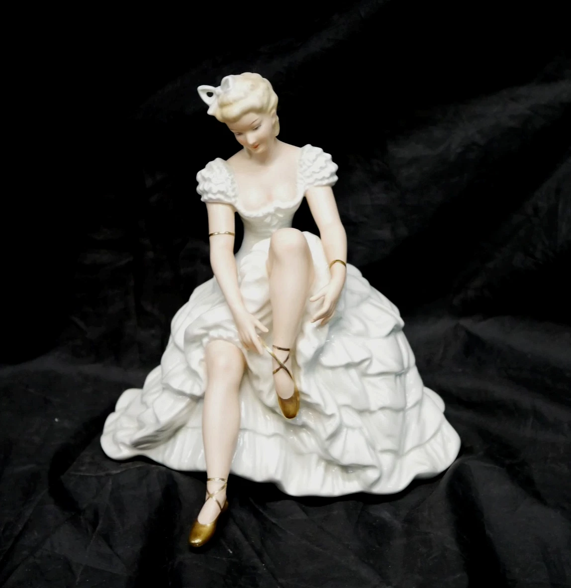 瓦伦多夫芭蕾古董陶瓷雕像| eBay