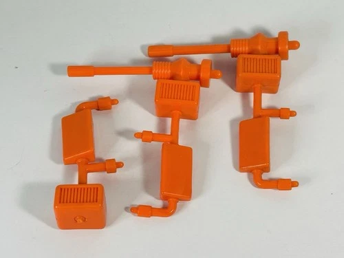 Vintage 1989 Teenage Mutant Ninja Turtles Party Wagon Accessory Parts Lot