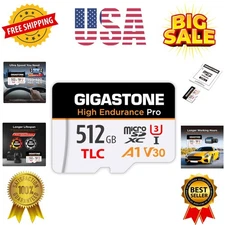 5-Yrs Free Data Recovery] 512GB Micro SD Card, TLC High Endurance Pro, Speed ...