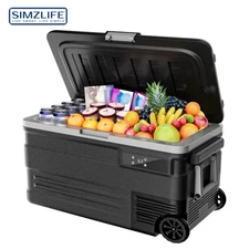 75L Portable Car Refrigerator Compressor Fridge Freezer Cooler Ice Box Keep Cool
