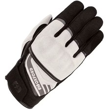 Oxford Dakar 1.0 Motorbike Motorcycle Gloves - Silver / Black