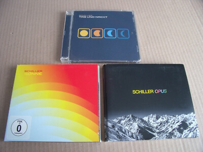 3 x Schiller - Sonne ( CD + DVD ) + Opus ( 2 CD's ) + Tag und Nacht