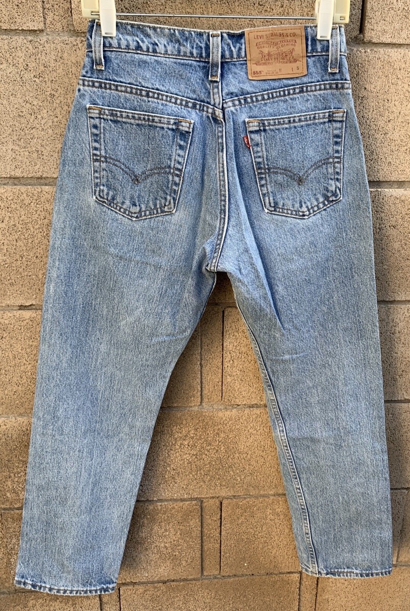Vintage Levi's 555 Guys Fit Straight Leg Jeans Size 5 SHT 28 in