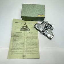 VINTAGE HIGH QUALITY SWISS CINEA FILM SPLICER 8mm 16mm KLEBEPRESSE ERNO ALLMETAL