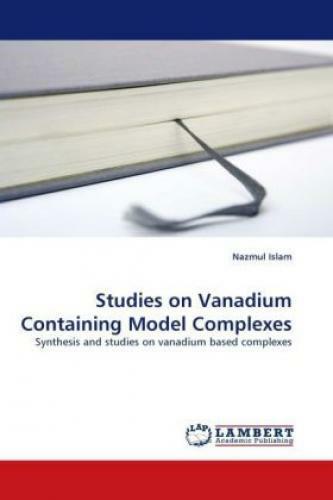 Thumbnail - Studies On Vanadium Containing Model Complexes Synthesis And Studies