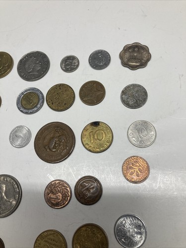 Lot Of 50 World Coins Great For Starting Or Building A Collection Gift Free Ship - Picture 3 of 7