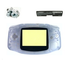 Full Replacement Housing Case Clear Shell Pack for Gameboy Advance GBA Console