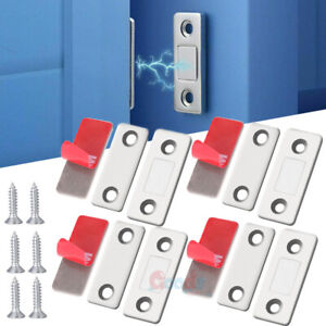 Strong Magnetic Catch Latch Ultra Thin For Door Cabinet Cupboard Closer Set Home