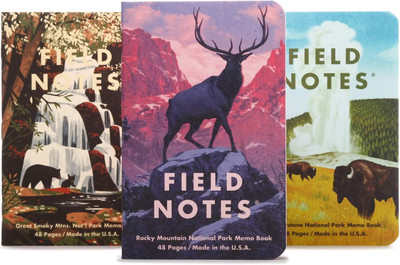 Field Notes: National Parks Series (Series C - Rocky Mountain, Great Smoky Mount