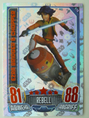 Rebel Attax Series 1 (2015), Ezra Bridger & Chopper (178)