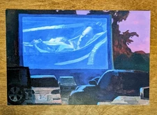 Woodrow White Handbill Exhibition Show Card Mini Print Poster Art Postcard