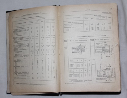 GENUINE OLD METAL STEEL WORK GRINDING MACHINE TECHNOLOGY BOOK CTALOG USSR 1963 - Picture 3 of 11