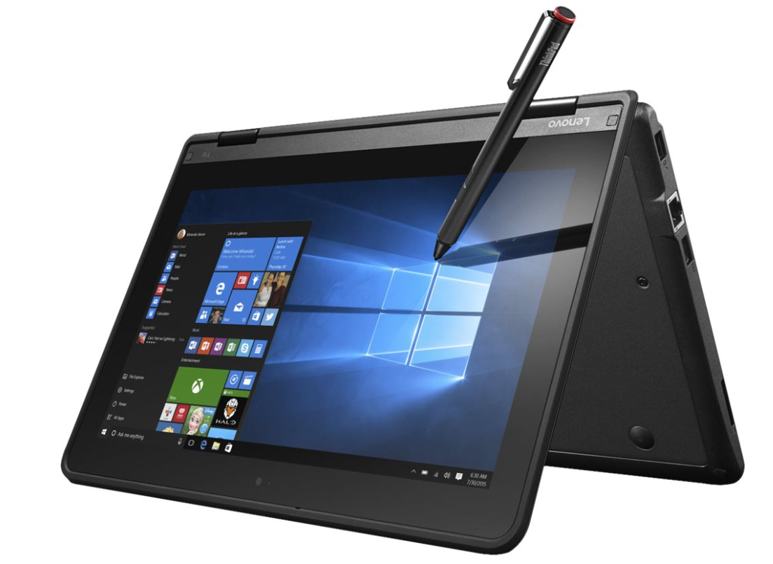 Image 1 - Lenovo Yoga 11.6&amp;#034; Laptop Tablet 11E Intel Celeron 4GB 128GB SSD Windows 10 Wifi