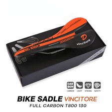 Ultralight 95g Full Carbon Fiber MTB Road Bike Saddle Bicycle Seat Cushion Pad