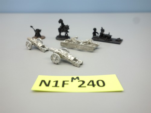 Warhammer Warmaster: Empire Cannons (partially primed oop metal) - Picture 2 of 4