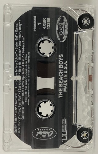 The Beach Boys - Made In The USA - Cassette Tape 4XBK-12396 - Picture 3 of 4