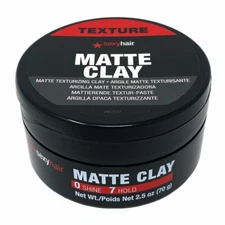 Sexy Hair Style Texture Matte Clay 0 Shine 7 Hold 2.5oz 70g