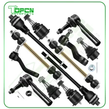 12x Front Tie Rod Ends Ball Joints Sway Bars Fits 99-07 Chevrolet Silverado 1500